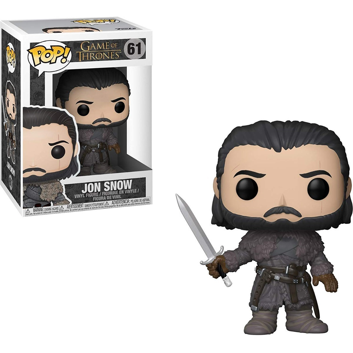 Funko POP! Game of Thrones - Jon Snow 61 (VAULTED) + PROTECTOR!