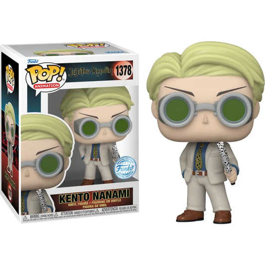 1378 Kento Nanami Funko Special Edition Exclusive Jujutsu Kaisen + Protector