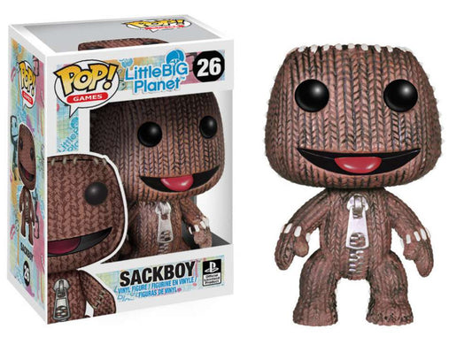 Funko POP! Games: Little Big Planet #26 - Sackboy + PROTECTOR!