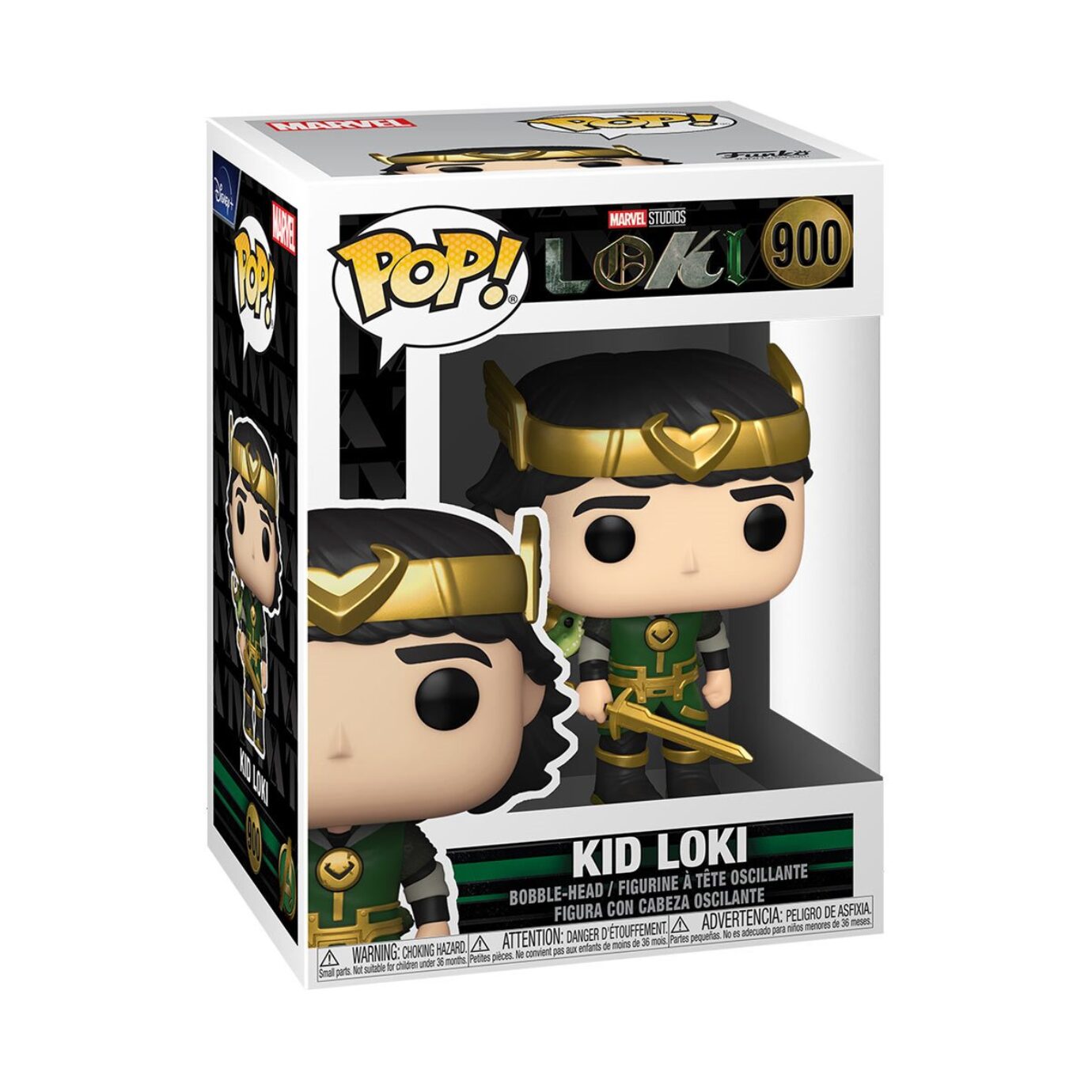 Funko POP! Loki #900 - KID LOKI + Protector!