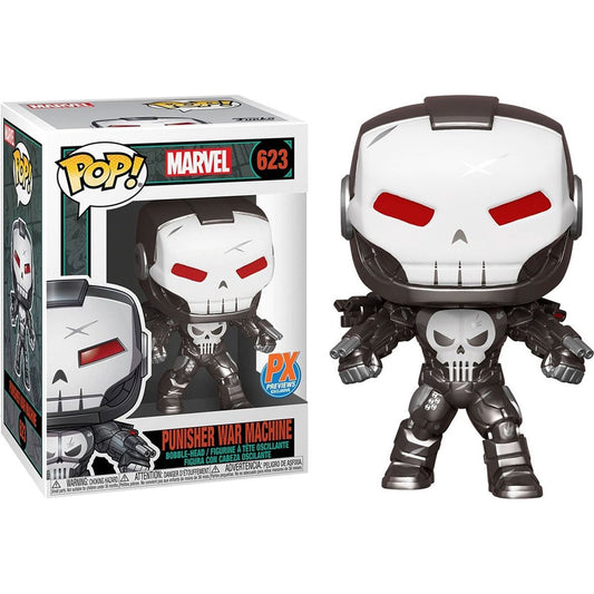 Funko POP! Marvel #623 - Punisher War Machine PX Exclusive + PROTECTOR! (Small box ware)