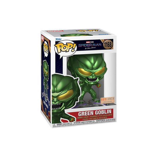 Funko Pop! Marvel Spider-Man No Way Home #1168 Green Goblin Box Lunch Exclusive + PROTECTOR!