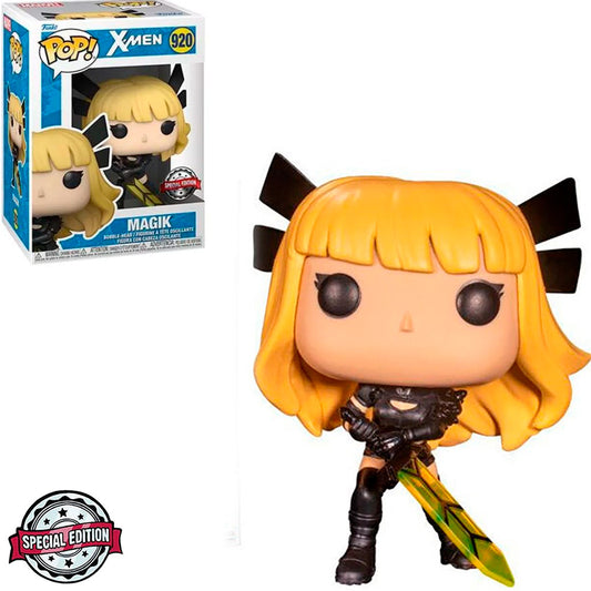 Funko Pop! Marvel X-MEN #920 - Magik Special Edition + PROTECTOR!