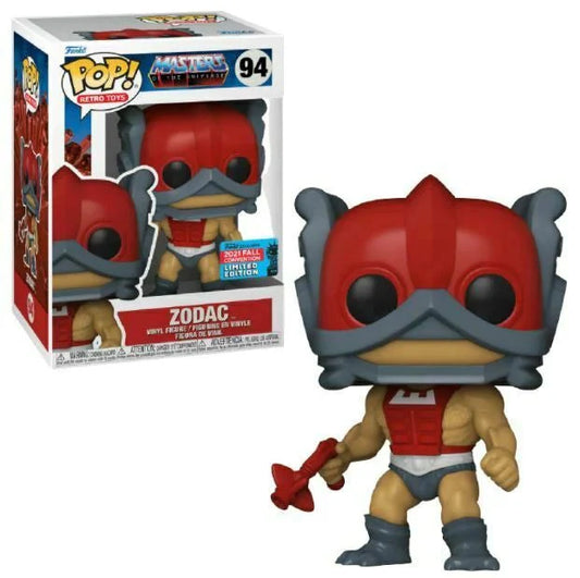 Funko POP! Retro Toys - Masters Of The Universe - Zodac 94 2021 Fall Convention Exclusive + PROTECTOR!
