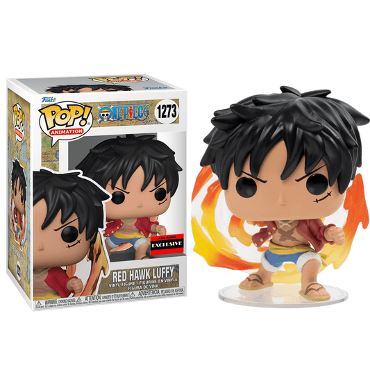Funko POP! Animation: One Piece - Red Hawk Luffy #1273  AAA anime Exclsuive + PROTECTOR!