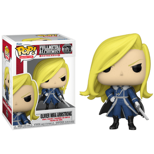 Funko POP! Animation: Full Metal Alchemist #1178 - Olivier Mira Armstrong + PROTECTOR!