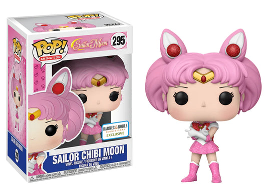 Funko POP! Animation: Sailor MOON - Sailor chibi Moon - #295 Barnes and noble exclusive + PROTECTOR!
