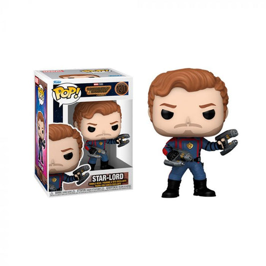 Funko POP! Marvel Studios Guardians of the Galaxy Volume 3 - Star-Lord #1201 + PROTECTOR!