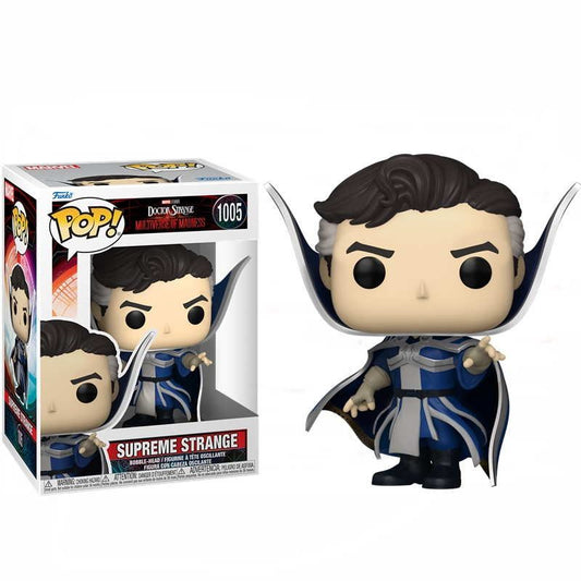 Funko POP! Marvel Studios Doctor Strange in the Multiverse of Madness - Supreme Strange #1005 + PROTECTOR! (Box ware)