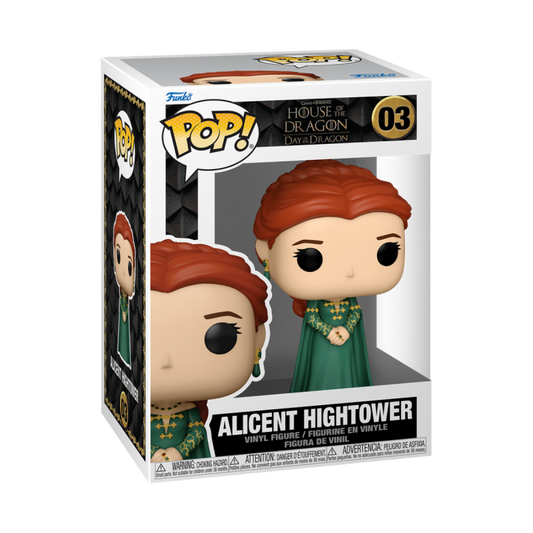 Funko POP! Game Of Thrones House of the Dragon Day of the Dragon  - Alicent Hightower #03 + PROTECTOR!