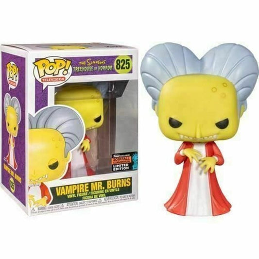 Funko POP! Television - Simpsons Treehouse of horror #825 - Vampire Mr Burns 2019 fall convention + PROTECTOR!