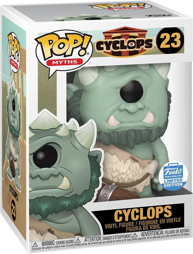 Funko POP! Myths - Cyclops Funko Shop Exclusive #23 + PROTECTOR!