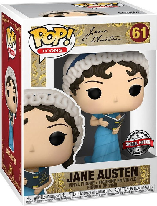 Funko POP! Icons - Jane Austen #61 Special Edition + PROTECTOR!