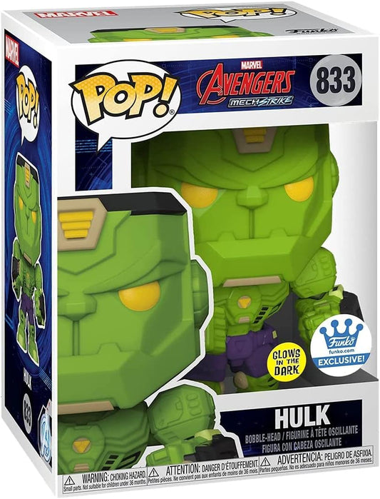 Hulk Avengers Mech Strike Glow in The Dark Funko Exclusive 833