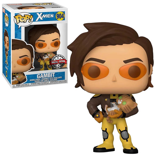 Funko Pop! Marvel X-MEN - #904 Gambit Special Edition + PROTECTOR!