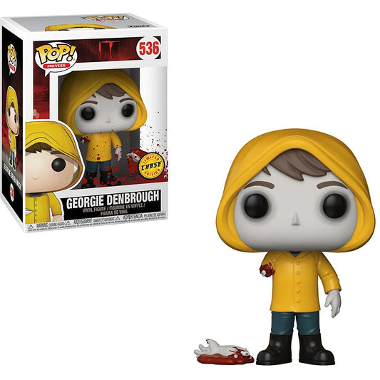 Funko POP! Movies - IT - Georgie Denbrough LIMITED CHASE + PROTECTOR!