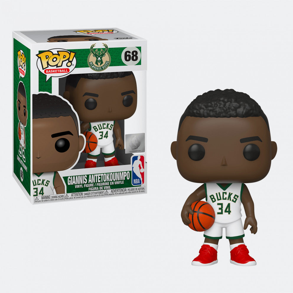 Funko POP! Basketball: Milwaukee Bucks #68 - Giannis Antetokounmpo + PROTECTOR!