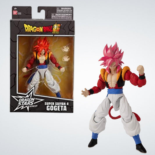 Super Saiyan 4 Gogeta Dragon Stars Action Figure | Dragon Ball Super