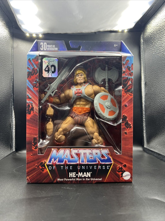 Masters of the Universe Masterverse He-Man 40th Anniversary Action Figure