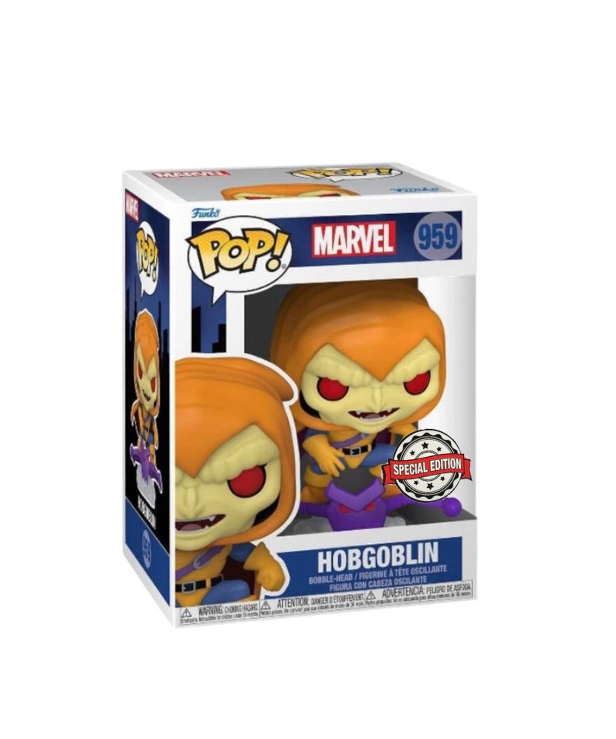 Funko POP! Marvel #959 - Hobgoblin Special Edition + PROTECTOR!