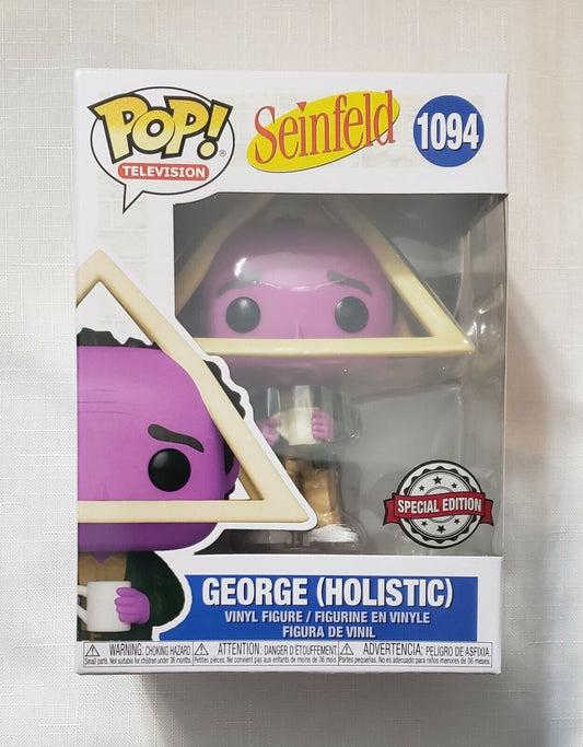 Funko Pop! Television Seinfeld - George (Holistic) 1094 Special Edition + Pop Protector