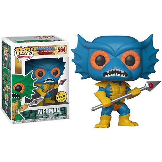 Funko POP! Television: Masters Of The Universe #564 - Merman CHASE + Protector!