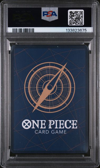 One Piece TCG! 2024 ONE PIECE JAPANESE OP09-EMPERORS IN THE NEW WORLD #093 MARSHALL D. TEACH WANTED ALTERNATE ART PSA 10