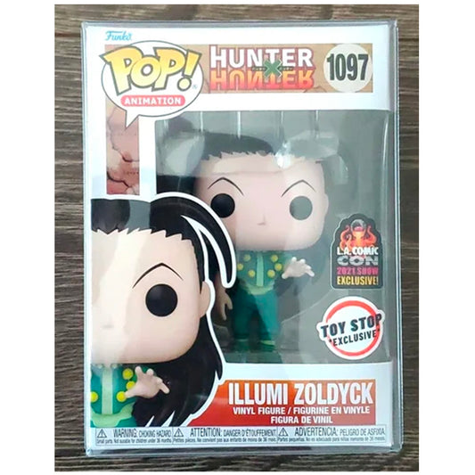 1097 Animation Hunter X Hunter ILLUMI ZOLDYCK Funko Pop - LA COMIC CON TOY SHOP EXCLUSIVE + POP PROTECTOR