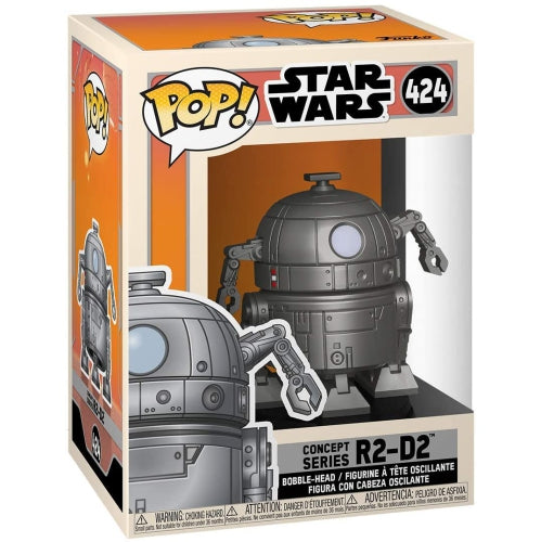 Funko pop! Star Wars Concept Series R2-D2 424 + Free Protector