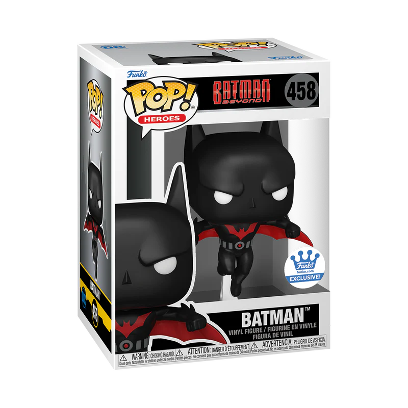 Funko POP! Heroes - Batman Beyond #458 Funko Shop Exclusive + PROTECTOR!