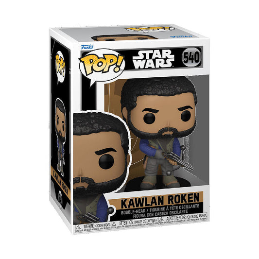 Funko Pop! Star Wars Kawlan Roken 540 + Free Protector