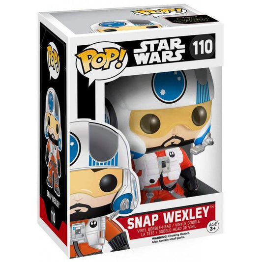 Funko Pop! Star Wars Snap Wexley 110 + Free Protector