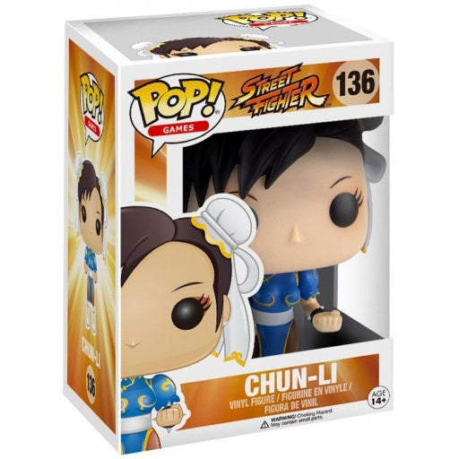 Funko Pop! Street Fighter Chun-Li 136 + Free Protector