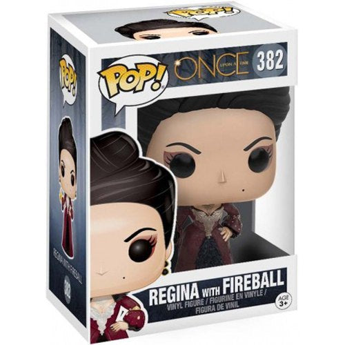 Funko Pop! Once Upon A Time Regina with Fireball 382 + Free Protector