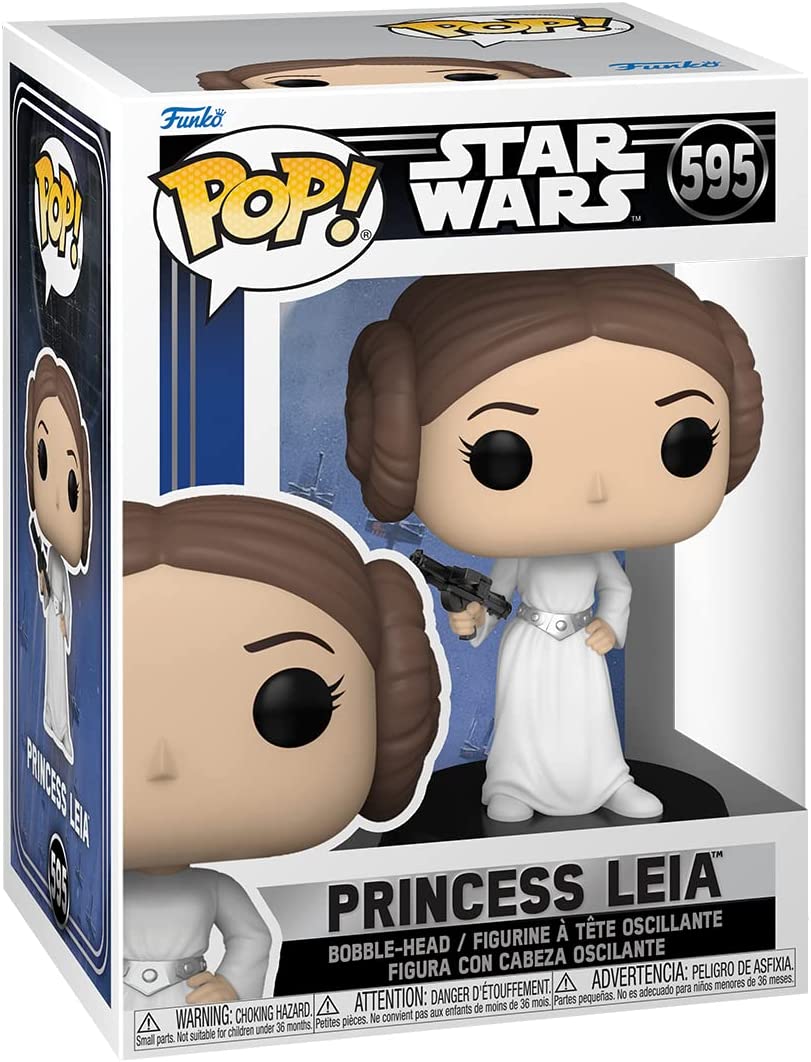 Funko Pop! Star Wars Princess Leia 595 + Free Protector