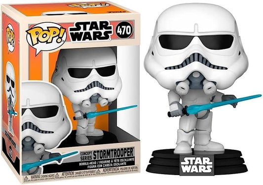 Funko Pop! Star Wars Concept Series Stormtrooper 470 + Free Protector