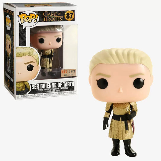 Funko Pop! Game of Thrones Ser Brienne of Tarth 87 BoxLunch Exclusive + Free Protector (VAULTED)