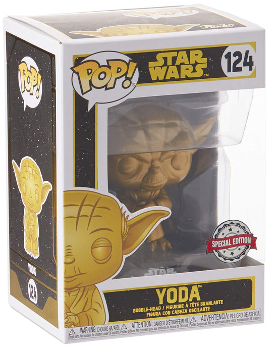 Funko Pop! Star Wars Yoda 124 Special Edition + Free Protector