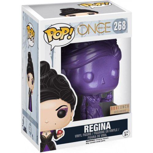 Funko Pop! Once Upon A Time Regina (Metallic) 268 BoxLunch Exclusive + Free Protector (VAULTED)