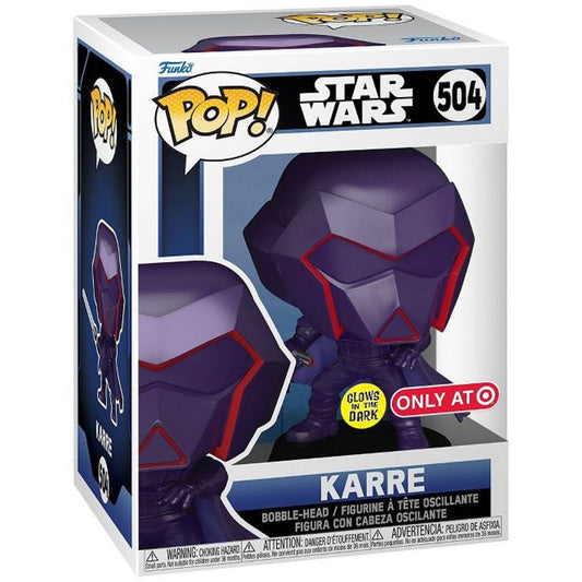 Funko Pop! Star Wars Karre 504 GITD Target Exclusive + Free Protector