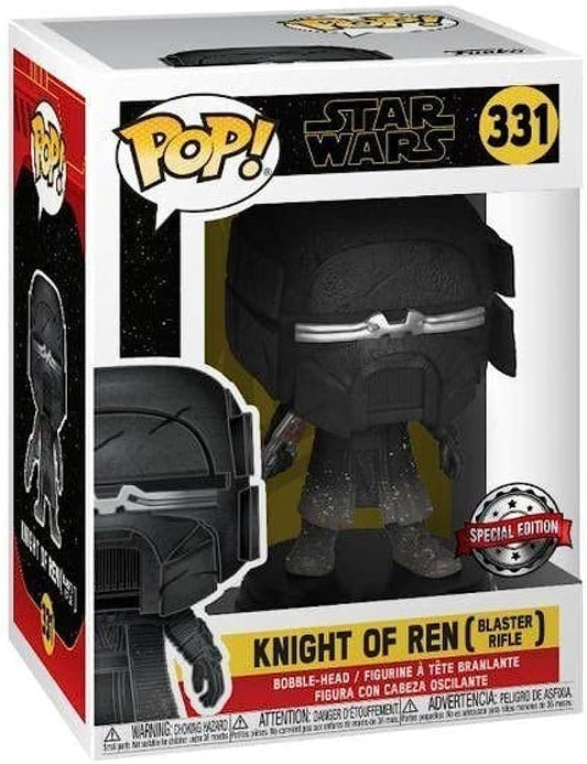 Funko Pop! Star Wars Knight of Ren (Blaster Rifle) Special Edition 331 + Free Protector (VAULTED)
