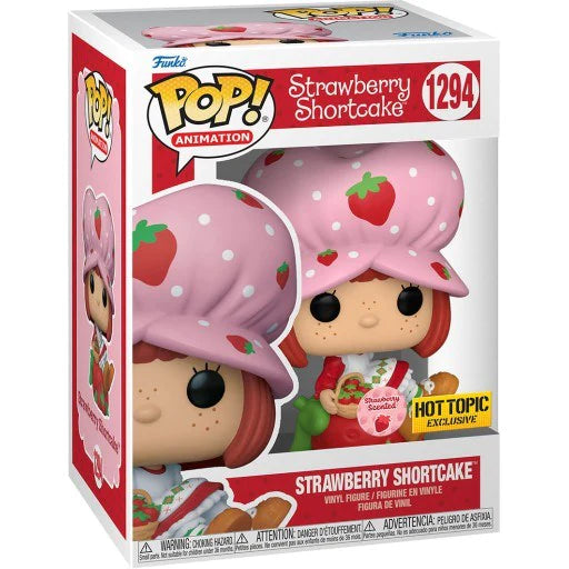 Funko Pop! Strawberry Shortcake - Strawberry Scented Hot Topic Exclusive 1294 + Free Protector