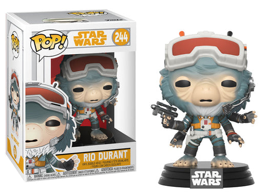 Funko Pop! Star Wars Rio Durant 244 + Free Protector (VAULTED)