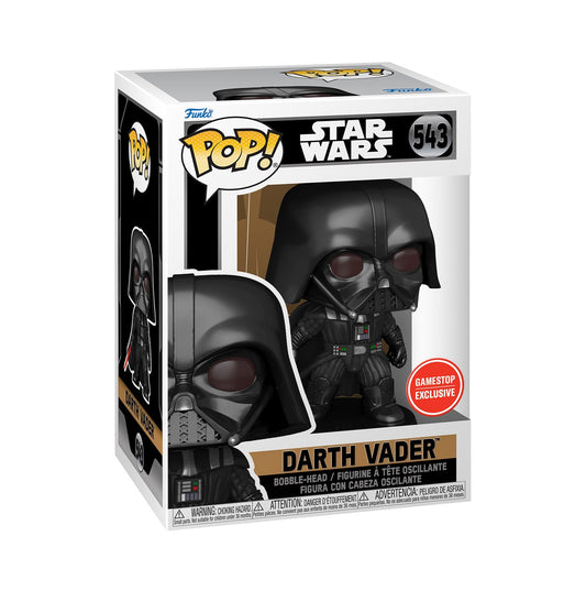 Funko Pop! Star Wars Darth Vader 543 GameStop Exclusive