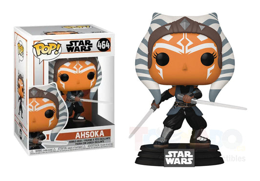 Funko Pop! Star Wars Ahsoka 464 + Free Protector
