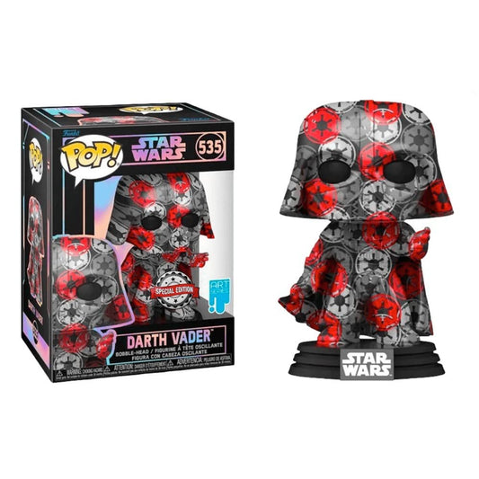 Funko Pop! Star Wars Darth Vader 535 Special Edition Art Series + Free Hardstack Protector