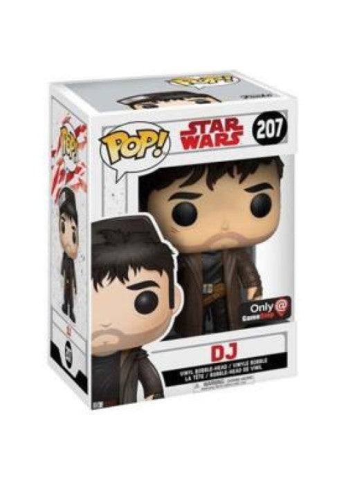 Funko Pop! Star Wars DJ 207 GameStop Exclusive + Free Protector (VAULTED)