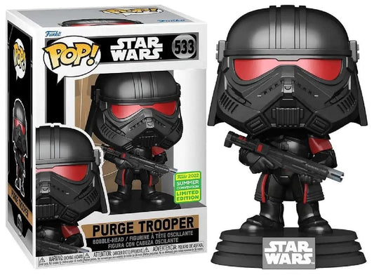 Funko Pop! Star Wars Purge Trooper 533 Funko 2022 Summer Convention Limited Edition + Free Protector