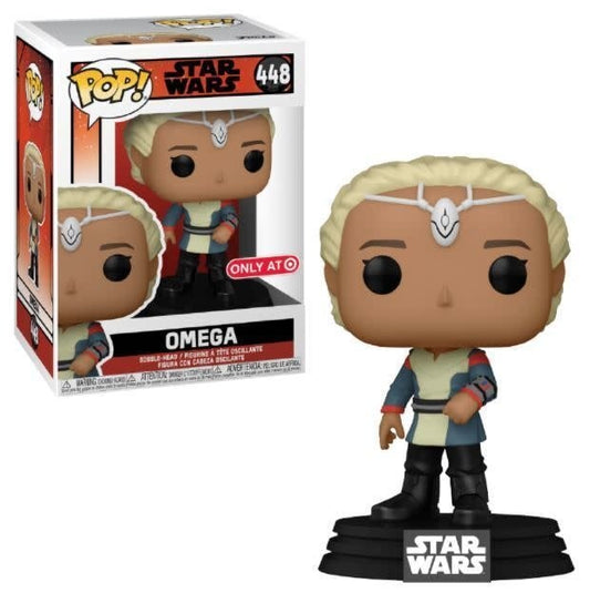Funko Pop! Star Wars Omega 448 Target Exclusive + Free Protector