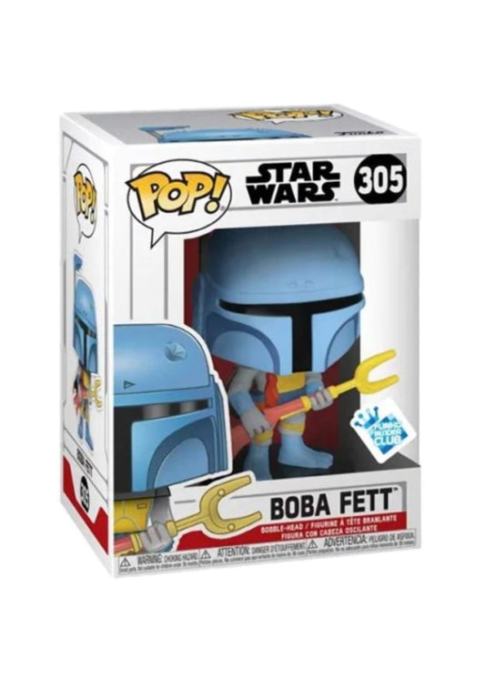Funko Pop! Star Wars Boba Fett 305  Funko Insider Club + Free Protector